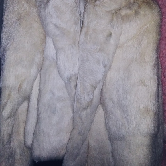 White Rabbit fur jacket - Picture 2 of 4